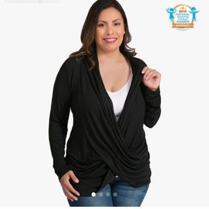 Kindred Bravely Clara cross-cross nursing top M